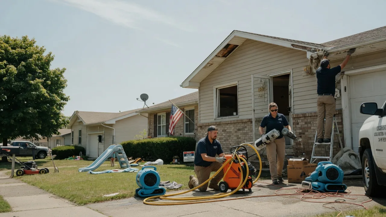 Water Damage Restoration in Chambersville, PA near me